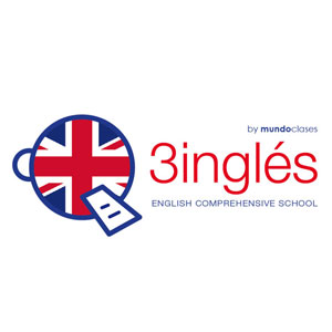 logotipo para academia de inglés